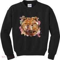 Wild Bear Art Kids Sweatshirt thumb 0