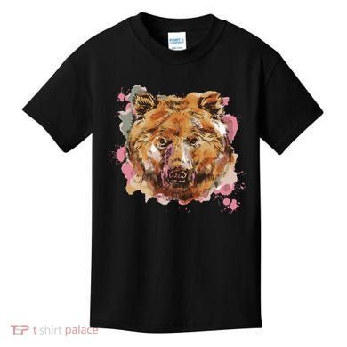 Wild Bear Art Kids T-Shirt
