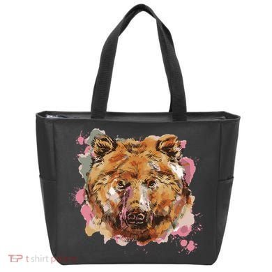 Wild Bear Art Tote Bag