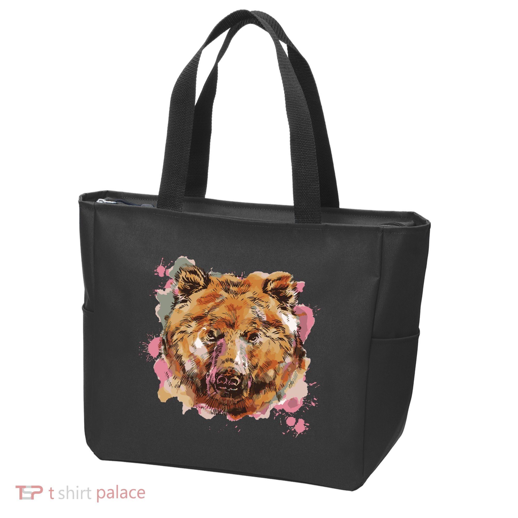 Wild Bear Art Tote Bag