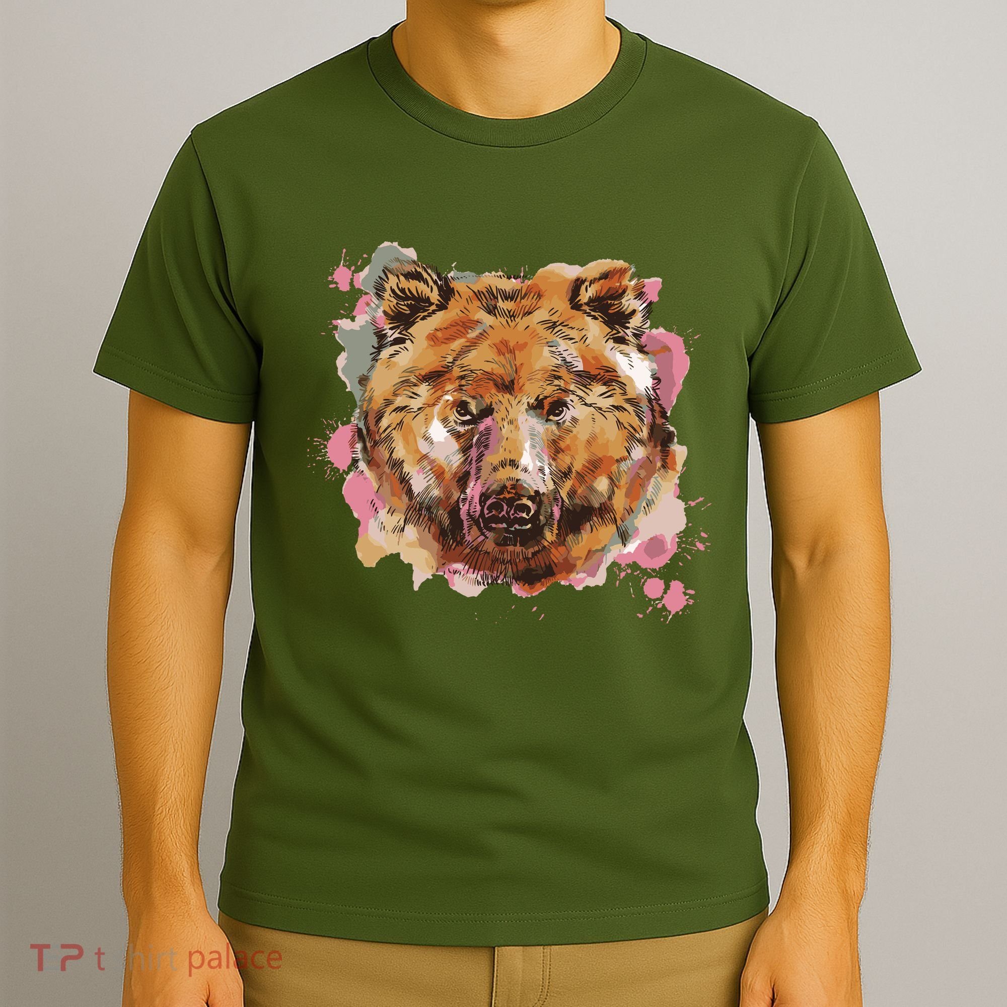 Wild Bear Art T-Shirt