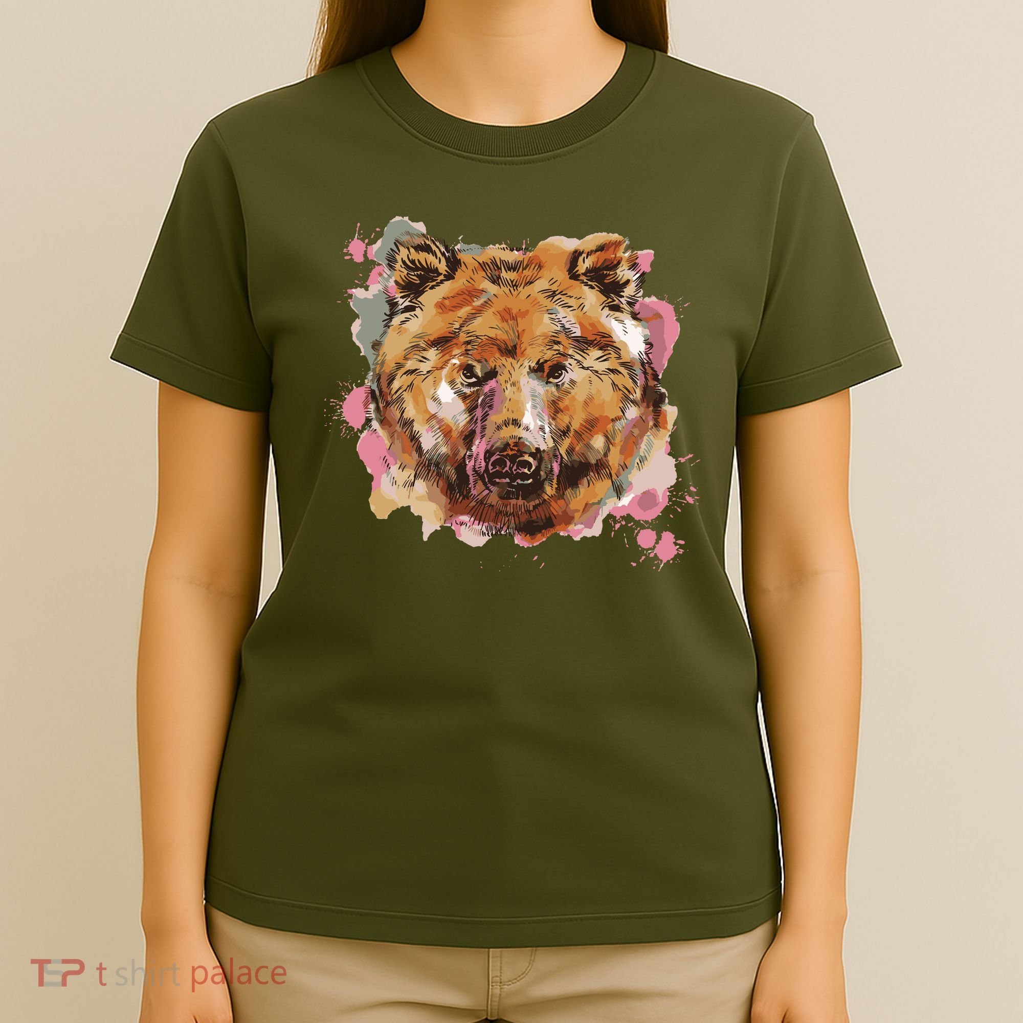 Wild Bear Art T-Shirt