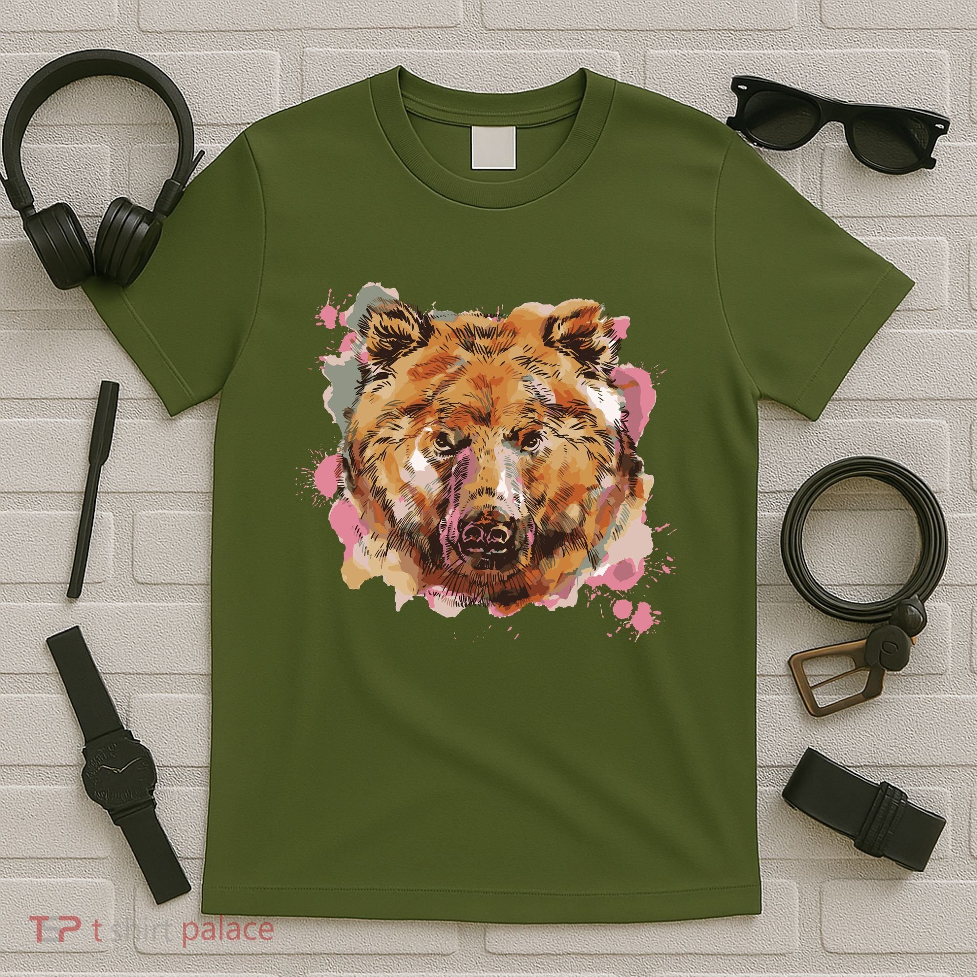 Wild Bear Art T-Shirt