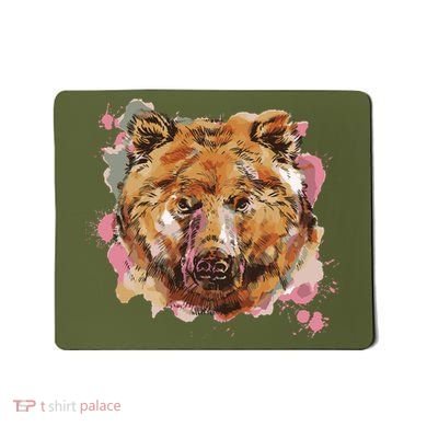 Wild Bear Art Mousepad