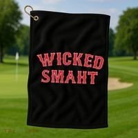 Wicked Boston Accent Golf Towel thumb 1