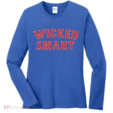 Wicked Boston Accent Women's Long Sleeve Shirt