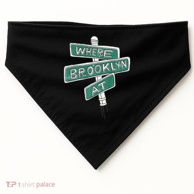 Where Brooklyn At USA-Made Doggie Bandana