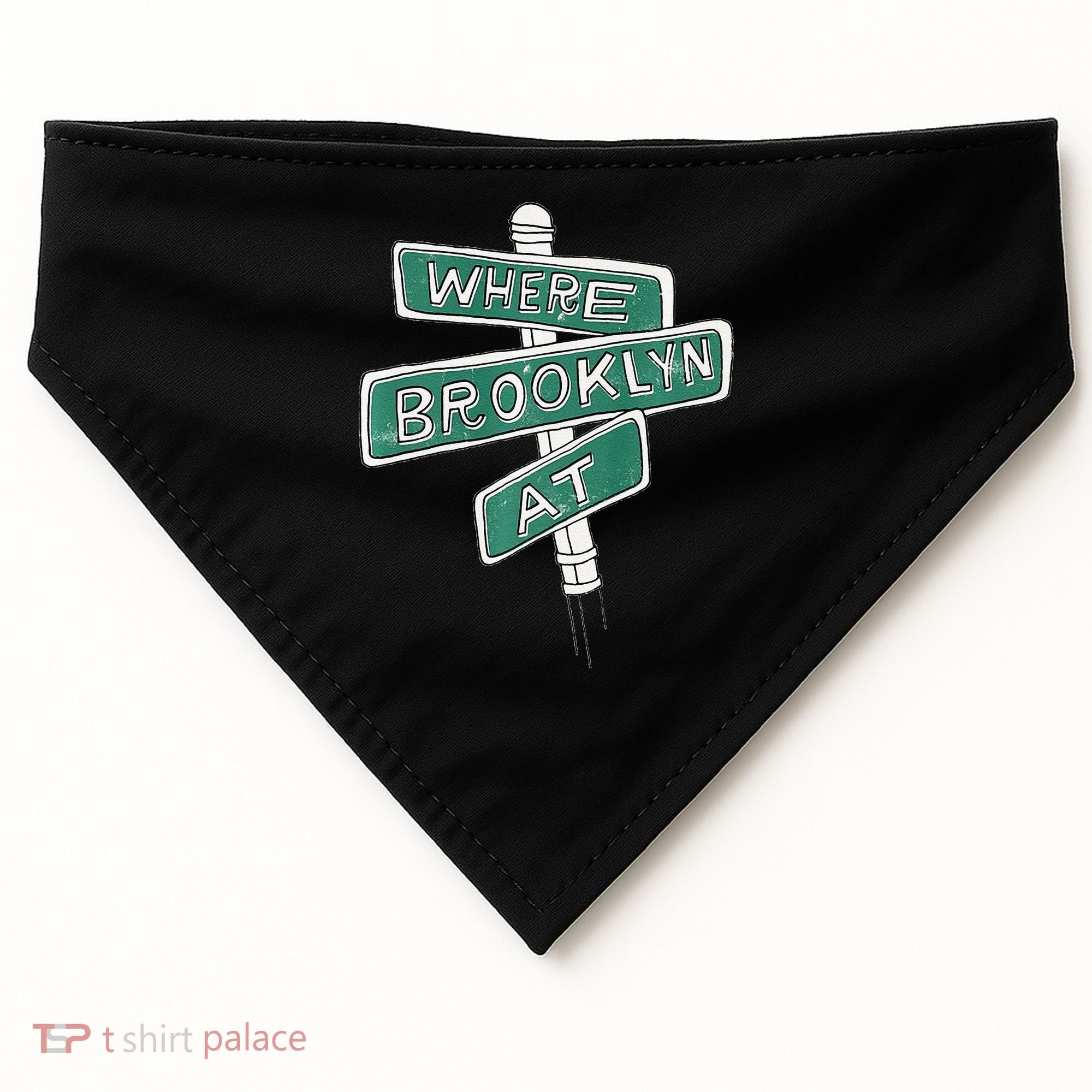 Where Brooklyn At USA-Made Doggie Bandana