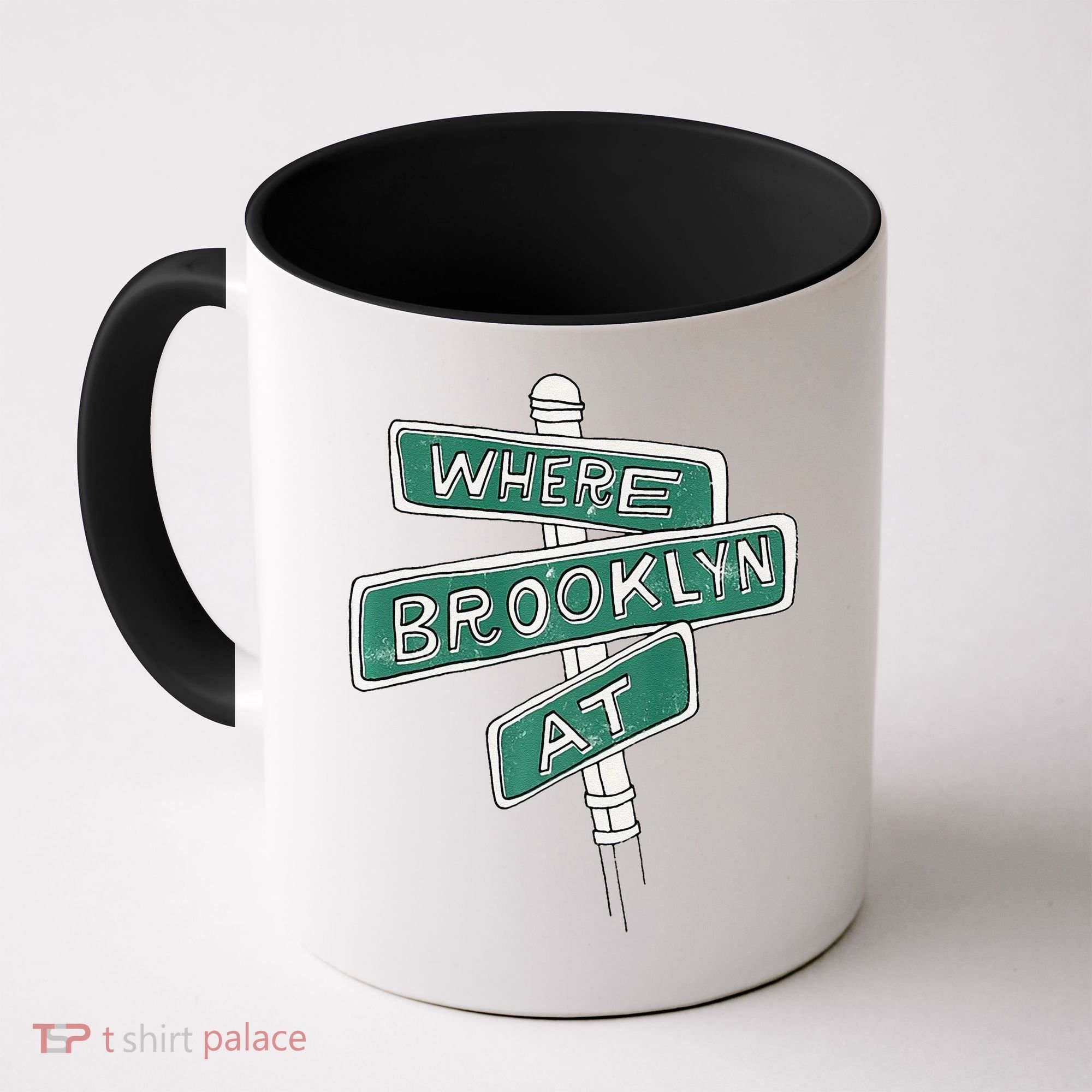 Where Brooklyn At Coffee Mug