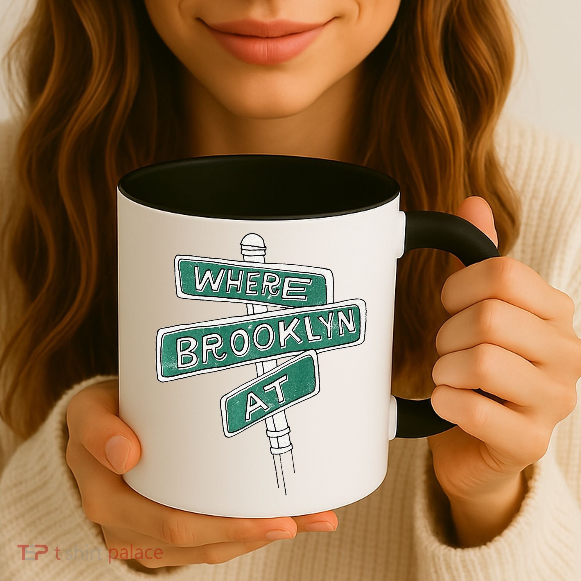 Where Brooklyn At Coffee Mug