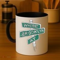 Where Brooklyn At Coffee Mug thumb 4