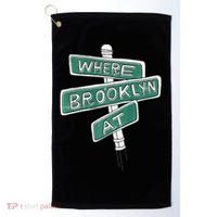 Where Brooklyn At Golf Towel thumb 0