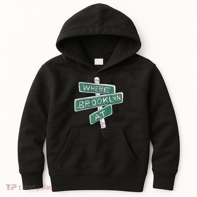 Where Brooklyn At Kids Hoodie
