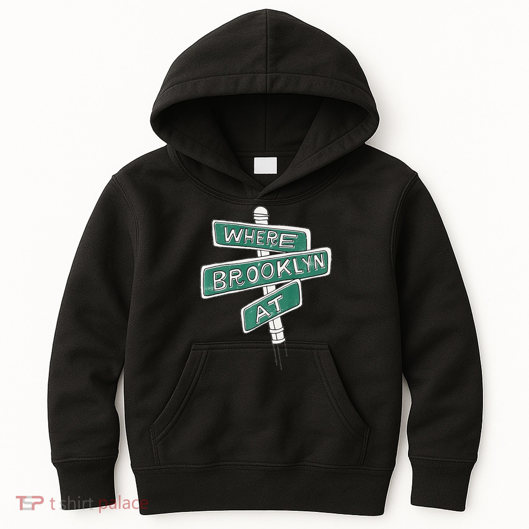 Where Brooklyn At Kids Hoodie