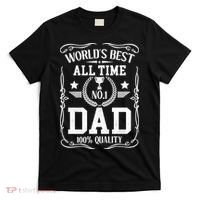 World's Best All Time #1 Dad T-Shirt thumb 0