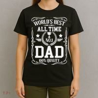 World's Best All Time #1 Dad T-Shirt thumb 4