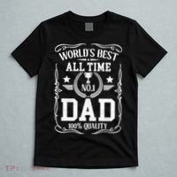 World's Best All Time #1 Dad T-Shirt thumb 5
