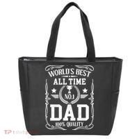 World's Best All Time #1 Dad Tote Bag thumb 0