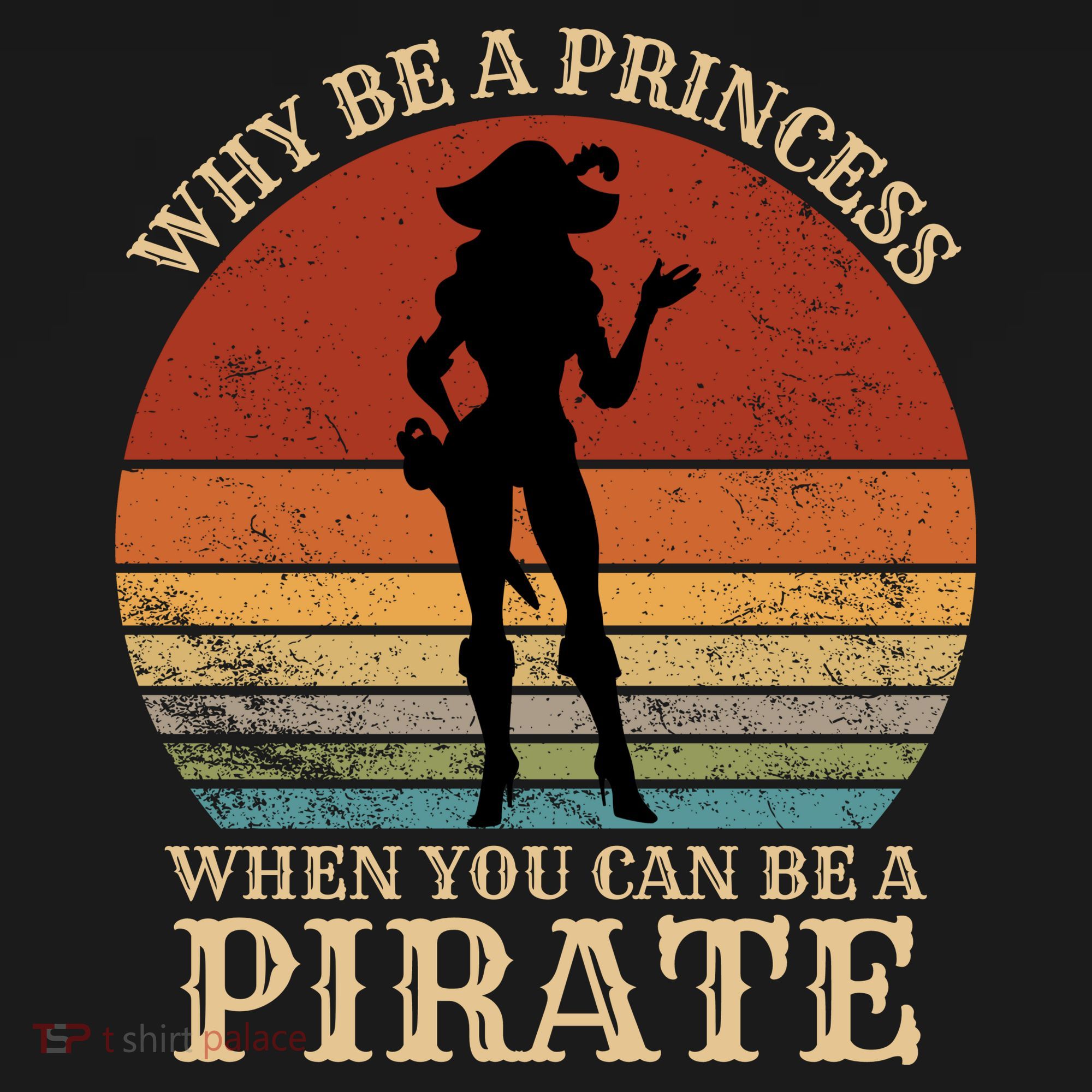 Why Be A Princess When You Can Be A Pirate Funny Baby Bodysuit