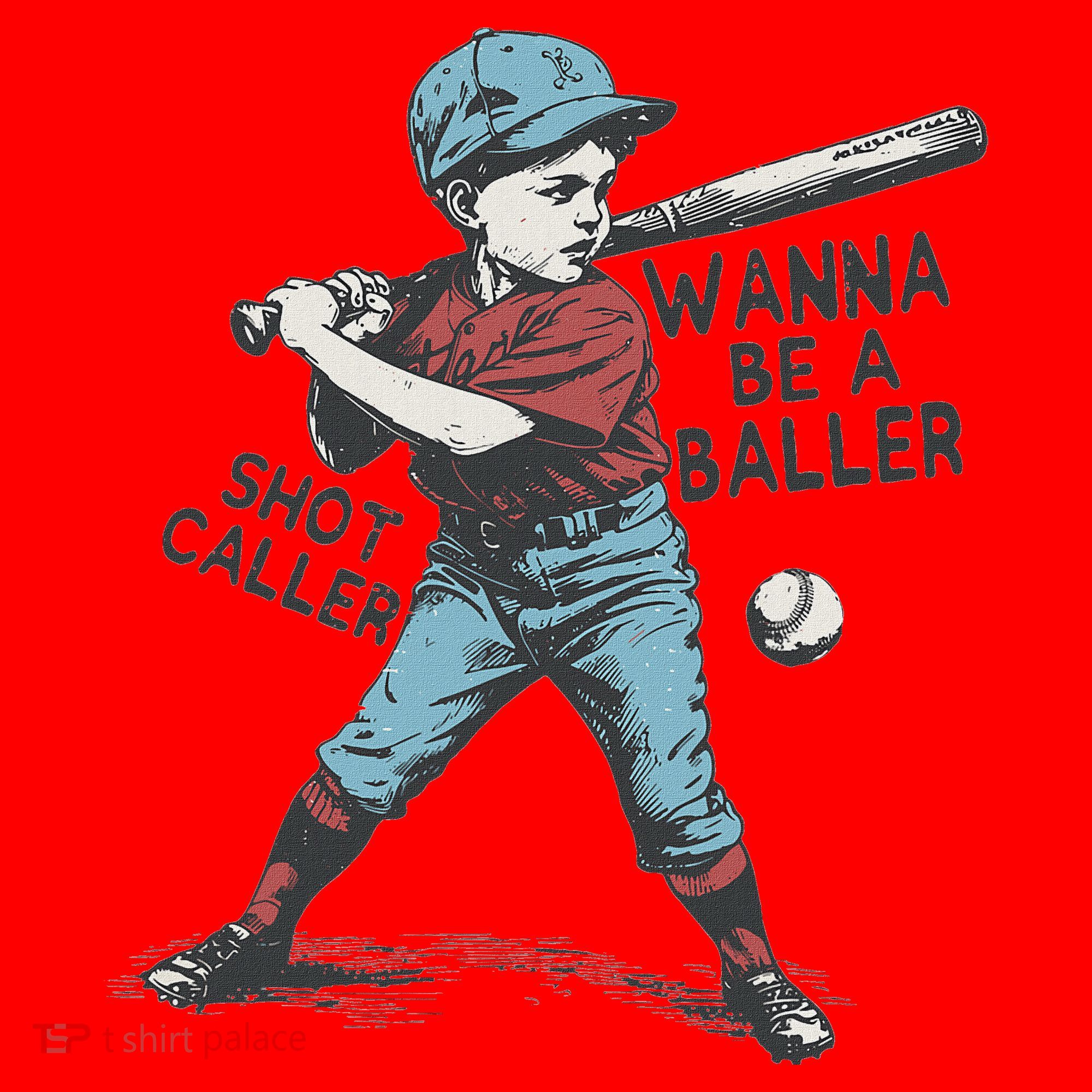 Wanna Be A Baller Shot Caller Retro Game Day Santa Hat