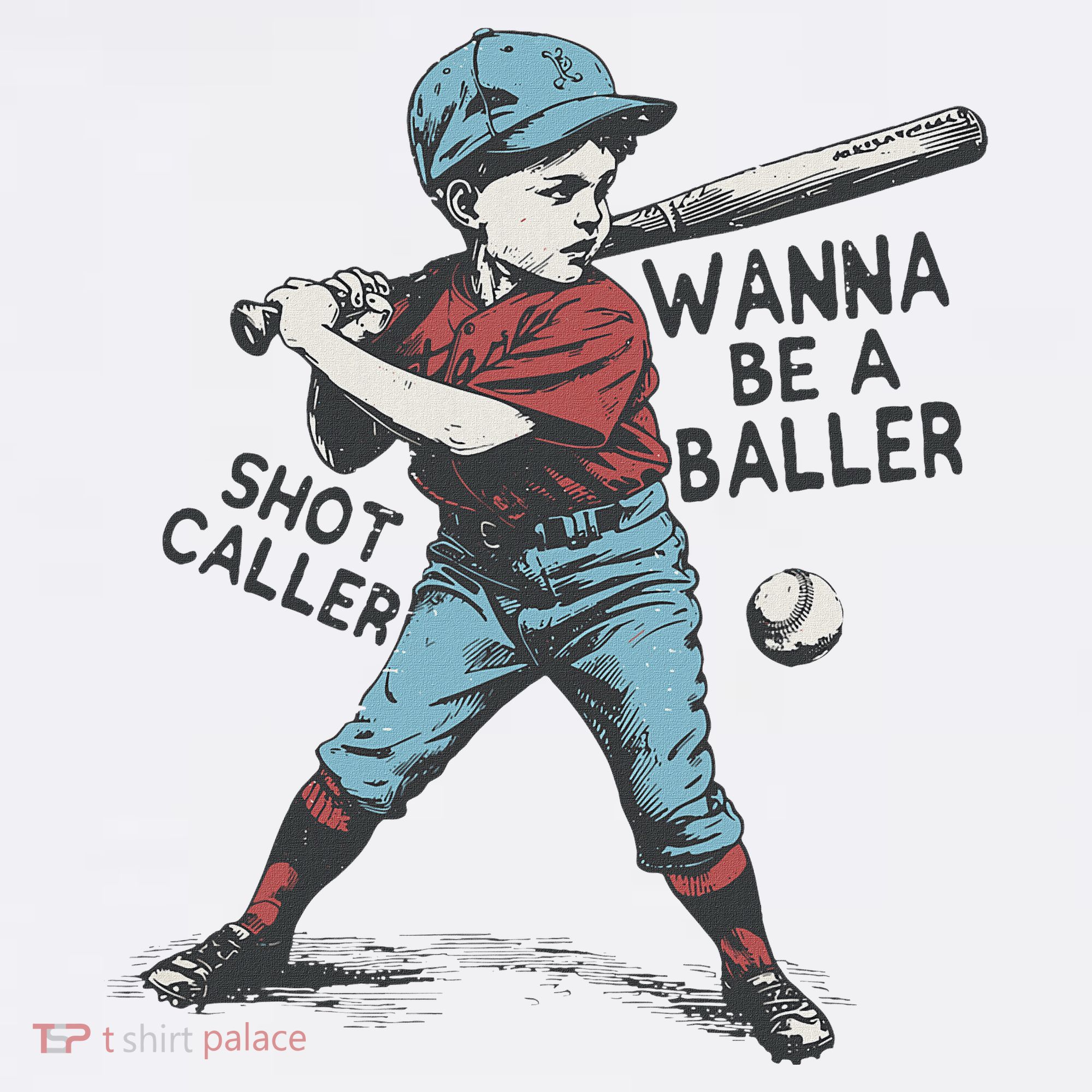 Wanna Be A Baller Shot Caller Retro Game Day Women's Hoodie