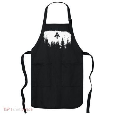 White Blaze Appalachian AT Trail Minimalist Pine Tree Hike Apron