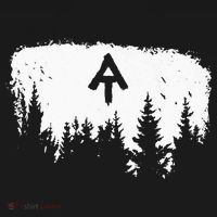 White Blaze Appalachian AT Trail Minimalist Pine Tree Hike Apron thumb 3