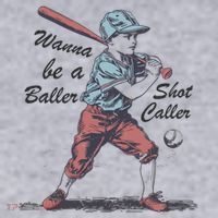 Wanna Be A Baller Shot Caller Women's Sweatshirt thumb 2