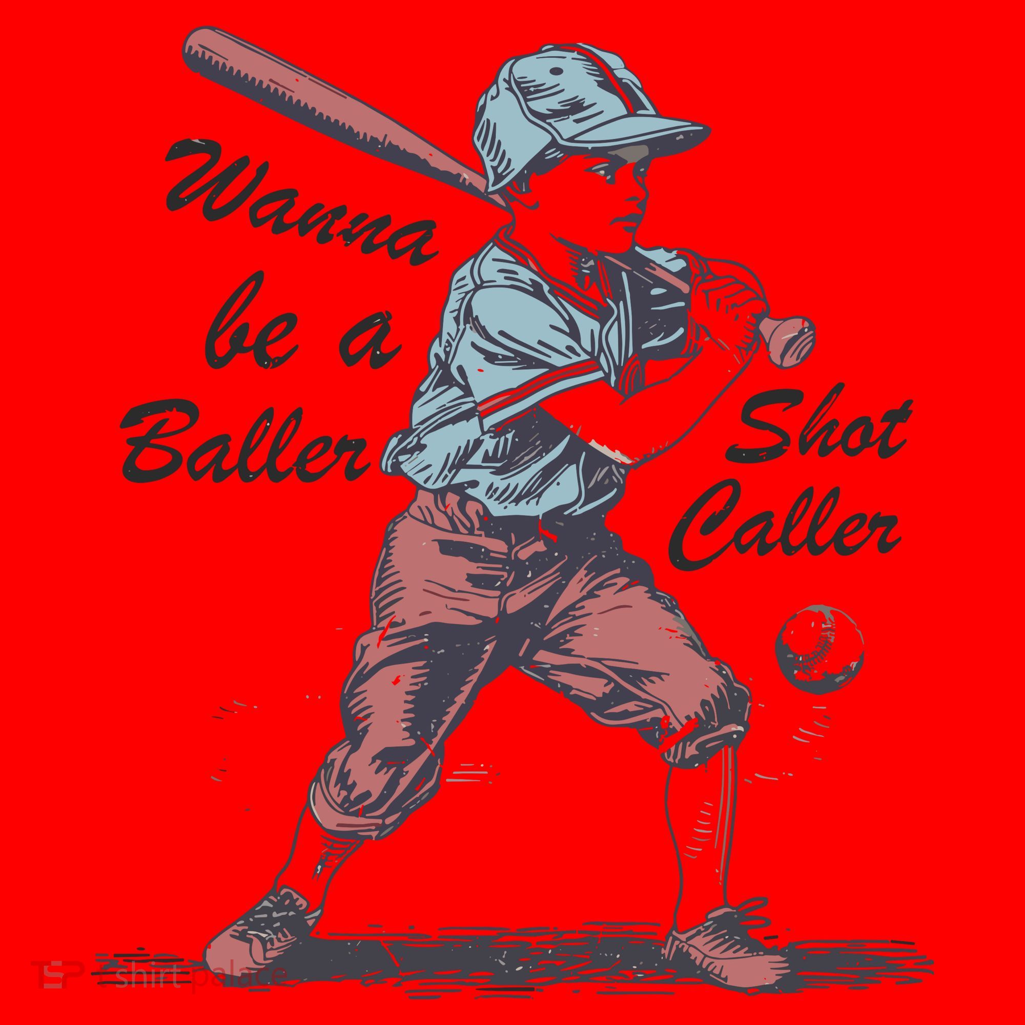 Wanna Be A Baller Shot Caller Santa Hat