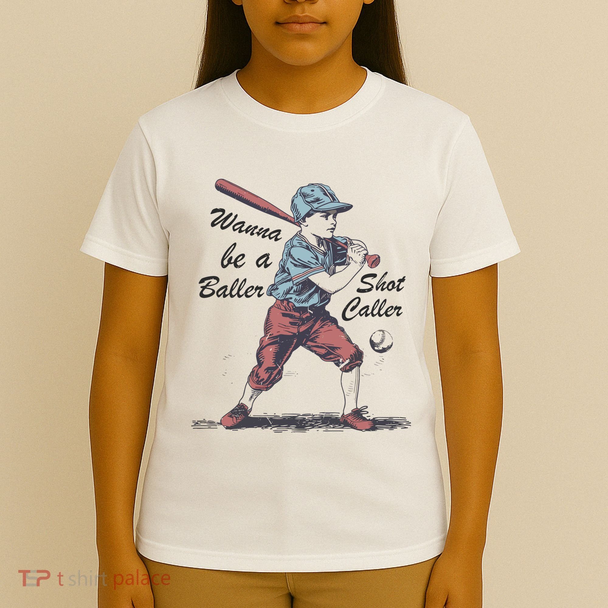 Wanna Be A Baller Shot Caller T-Shirt