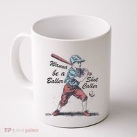 Wanna Be A Baller Shot Caller Coffee Mug thumb 0