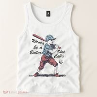 Wanna Be A Baller Shot Caller Tank Top thumb 2