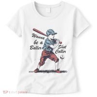 Wanna Be A Baller Shot Caller Women's T-Shirt thumb 0