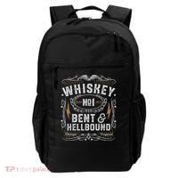 Whiskey Bent And Hellbound Country Music Biker Bourbon Backpack thumb 0