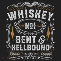 Whiskey Bent And Hellbound Country Music Biker Bourbon Hat thumb 2