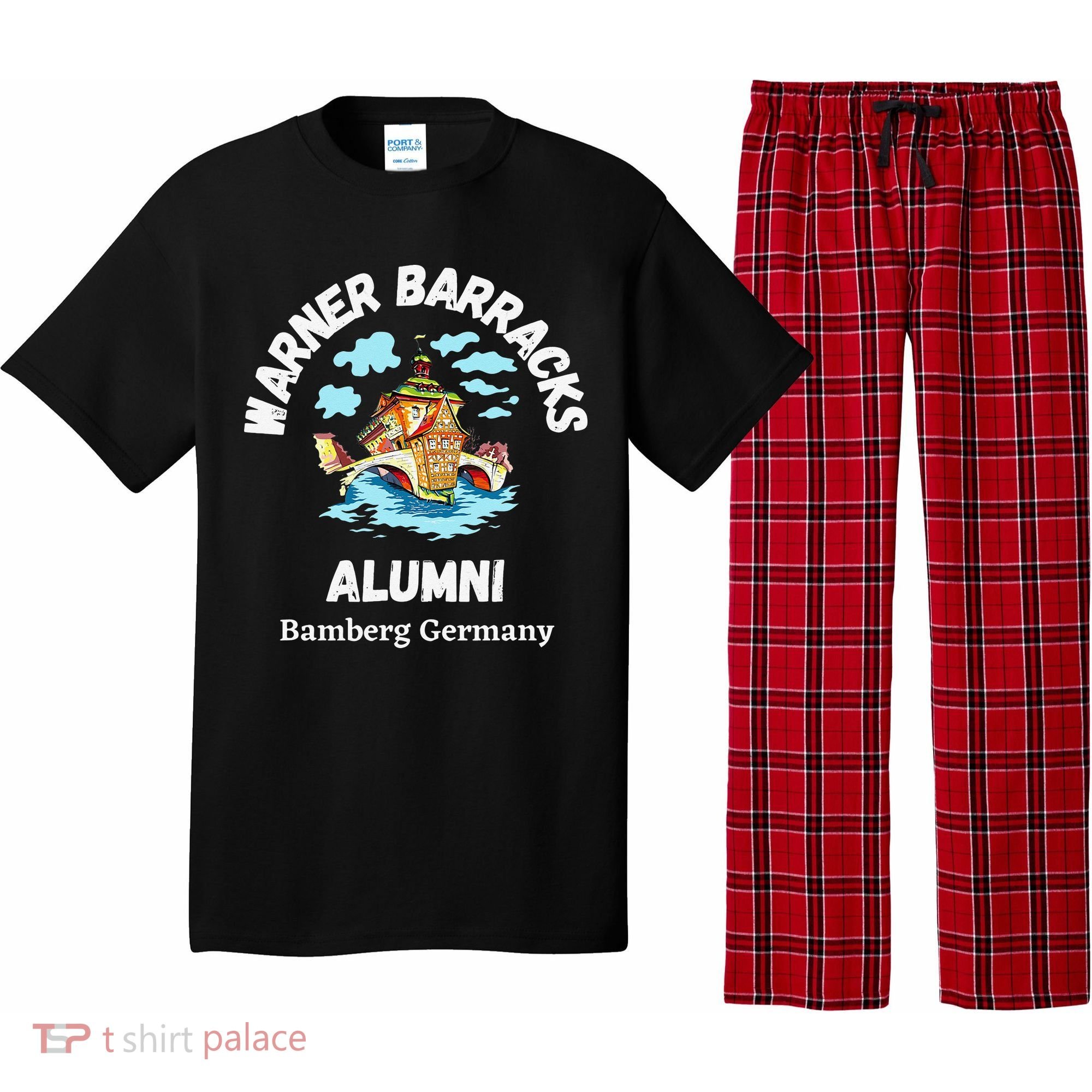 Warner Barracks Alumni Bamberg Germany Pajama Set