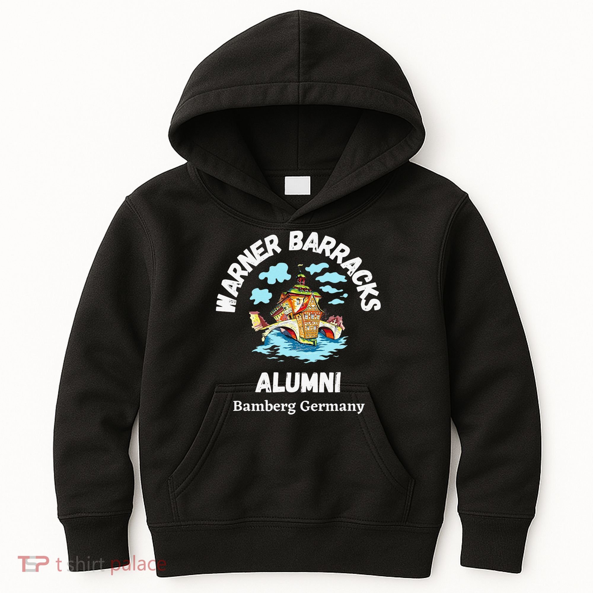 Warner Barracks Alumni Bamberg Germany Kids Hoodie