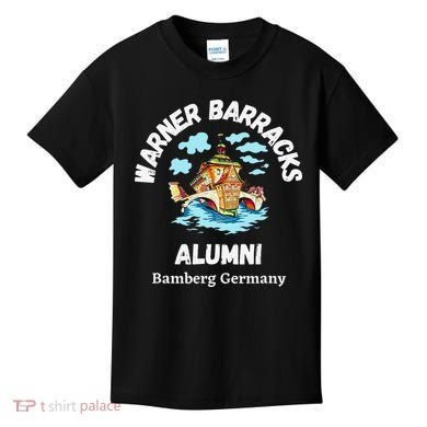 Warner Barracks Alumni Bamberg Germany Kids T-Shirt
