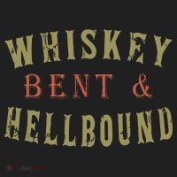 Whiskey Bent And Hell Bound Drinking Drunk Party Hellbound Tumbler thumb 3