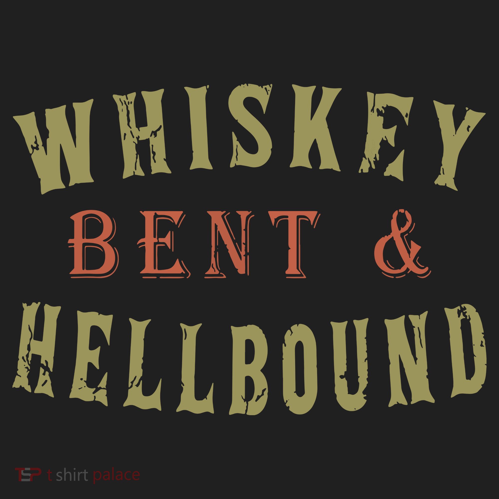 Whiskey Bent And Hell Bound Drinking Drunk Party Hellbound Tumbler