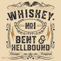 Whiskey Bent And Hellbound Country Music Biker Bourbon Gift Tote Bag thumb 4