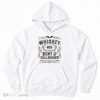 Whiskey Bent And Hellbound Country Music Biker Bourbon Gift Hoodie thumb 0