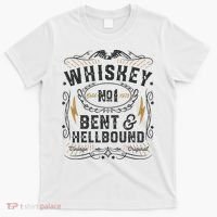 Whiskey Bent And Hellbound Country Music Biker Bourbon Gift T-Shirt thumb 0
