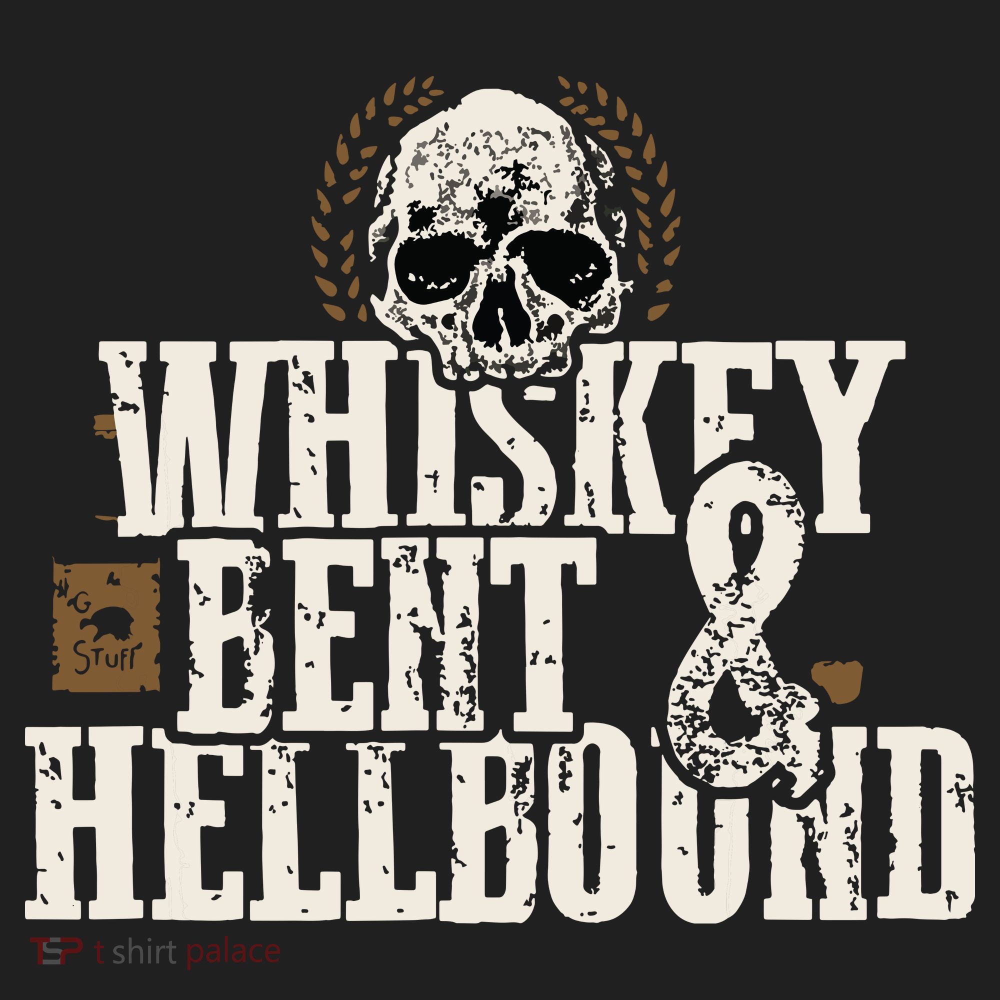 Whiskey Bent And Hellbound Shirts Distressed Biker Style Tumbler