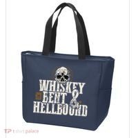 Whiskey Bent And Hellbound Shirts Distressed Biker Style Tote Bag thumb 3