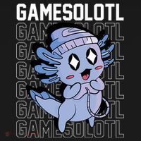 Whimsical Blue Axolotl With Gaming Sports Cap And Scarf Polo thumb 3
