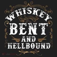 Whiskey Bent And Hellbound Shirts Funny Whiskey Bourbon Comfort Colors Boxy T-Shirt thumb 3