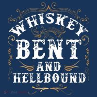 Whiskey Bent And Hellbound Shirts Funny Whiskey Bourbon Mousepad thumb 1