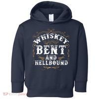 Whiskey Bent And Hellbound Shirts Funny Whiskey Bourbon Toddler Hoodie thumb 0