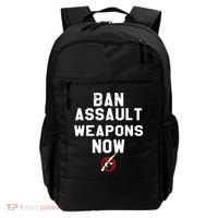 Womens Ban Assault Weapons Now Anti Gun March Backpack thumb 0